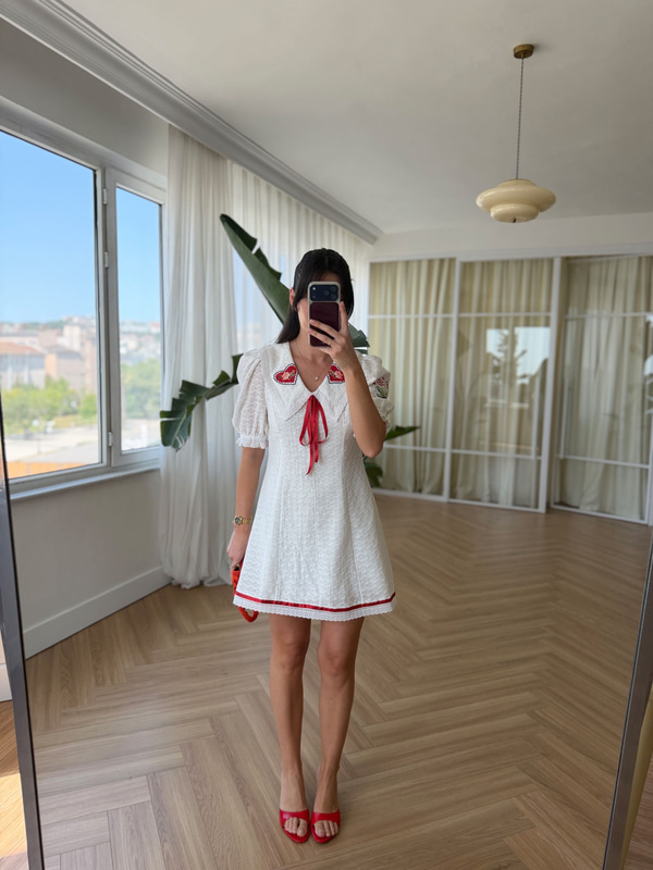 Lisia Nakışlı Elbise