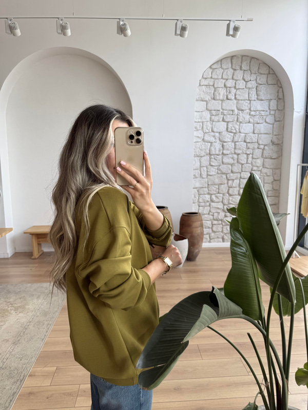 Marly Olive Sweat