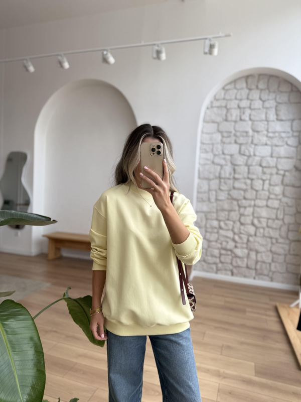 Marly Sarı Sweat