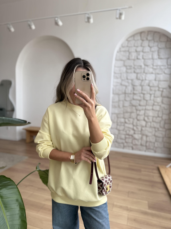 Marly Sarı Sweat