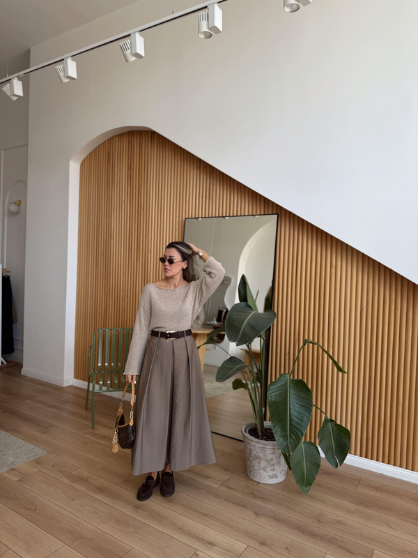 Merserize Vizon Triko Bluz