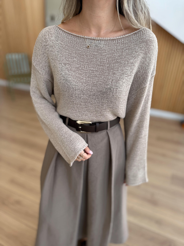 Merserize Vizon Triko Bluz