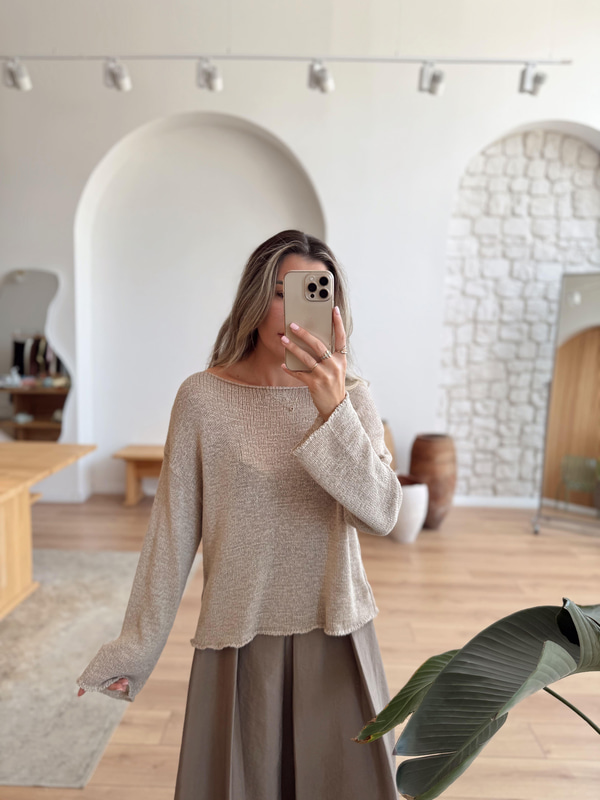 Merserize Vizon Triko Bluz