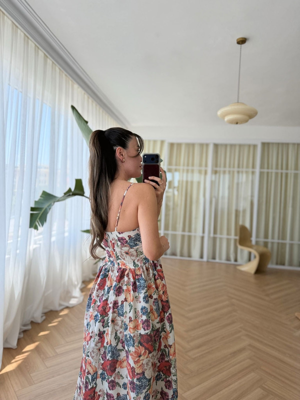 Mia Vintage Elbise
