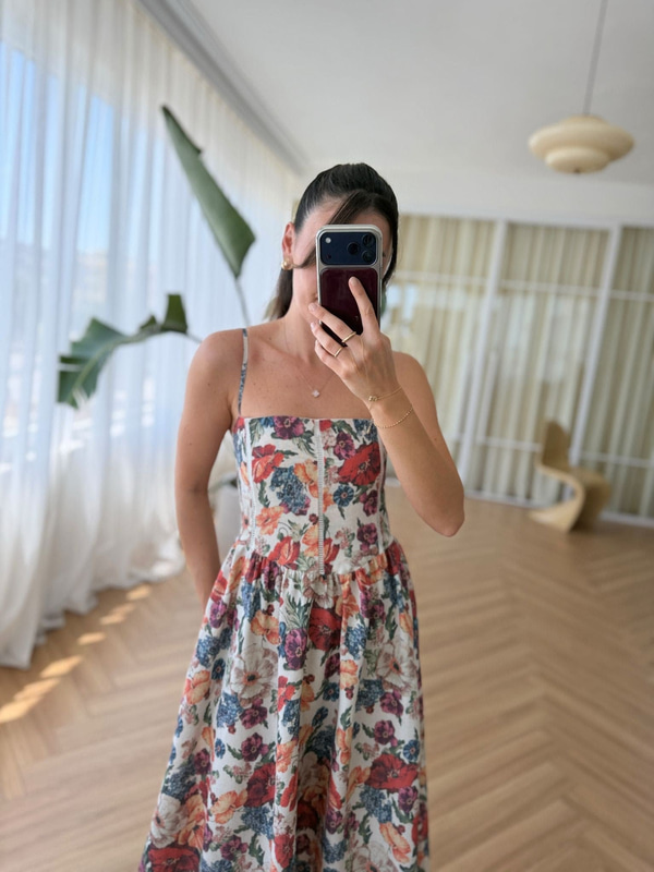 Mia Vintage Elbise