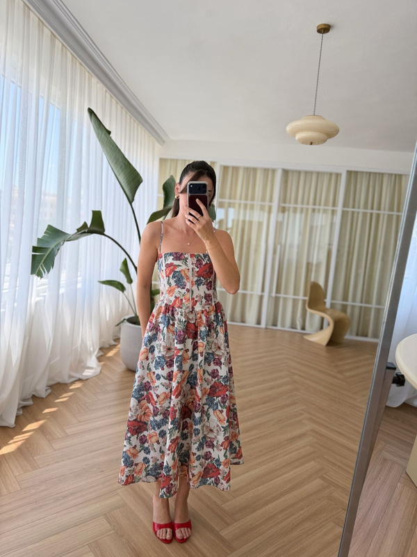 Mia Vintage Elbise