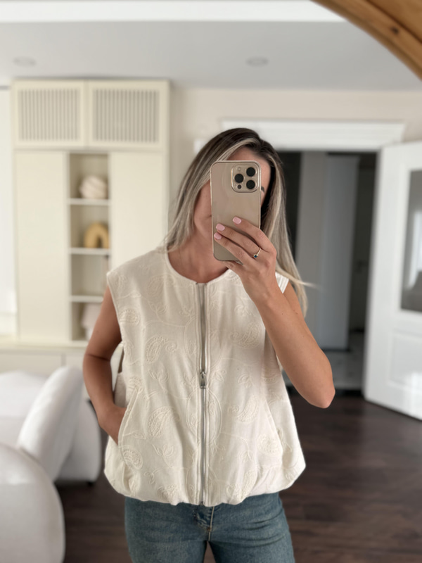 Nakışlı Bomber Yelek