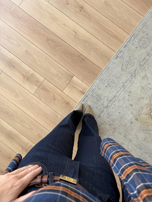 Rins Geniş Paça Denim Pantolon