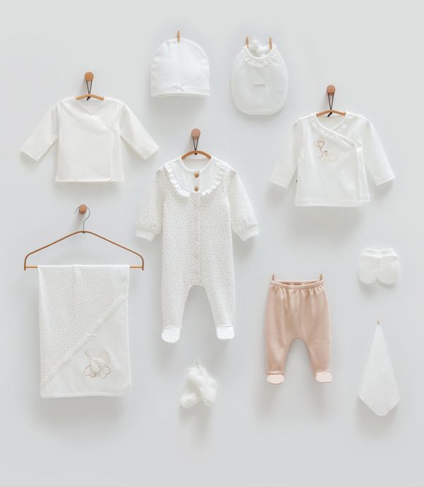 BASIC DOĞAL PAMUKLU 10LU SET