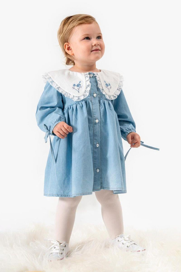 TULUM / ROMPER / ELBİSEMİOLİNAPUFELLİANakışlı Vintage Bebek Elbise