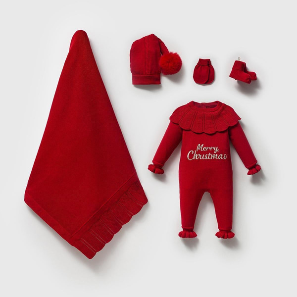 KIZ BEBEK HASTANE ÇIKIŞLARILOVEMAXXPUFELLİACHRISTMAS 5Lİ SET