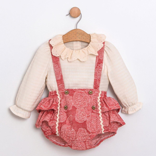 ELBİSE / ROMPERWONDRESSPUFELLİAMimoza Romper - Kırmızı