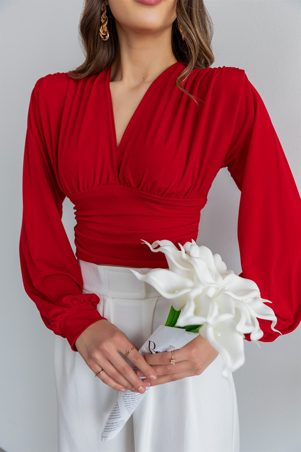 Red Blouse