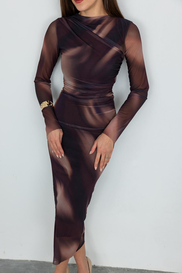 Brown Dress
