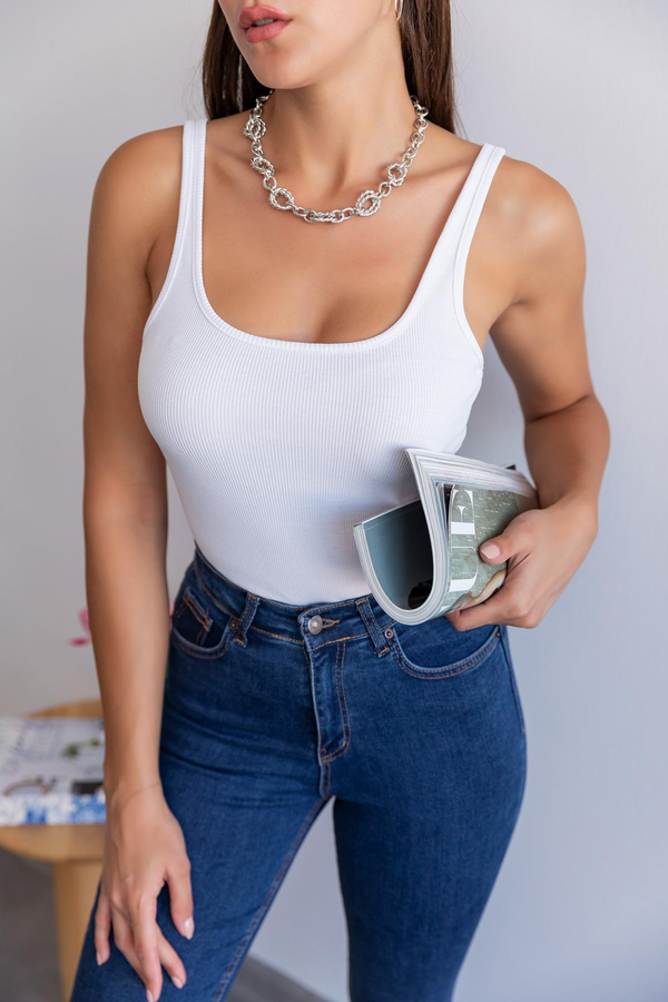White Tank Top