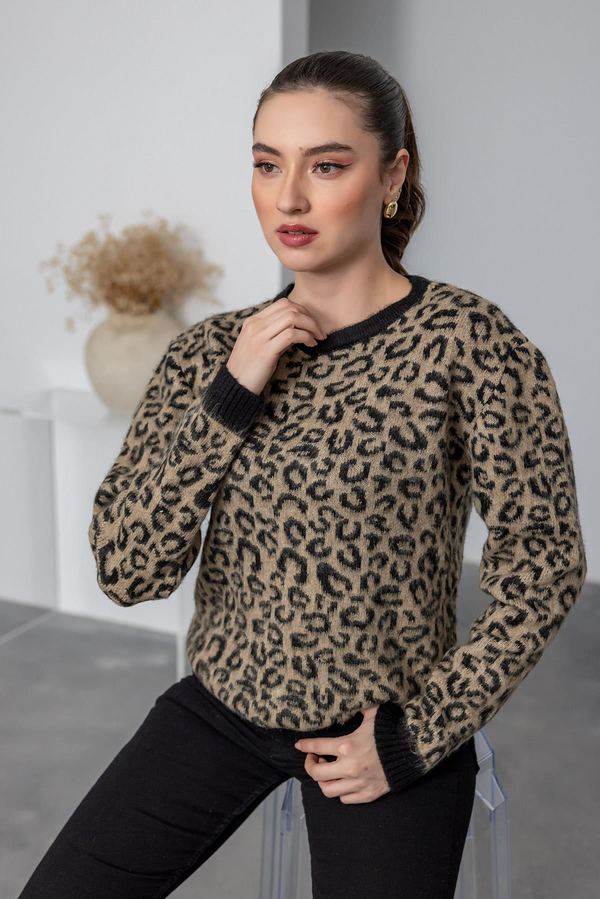 Leoparlı Kazak - SİYAH