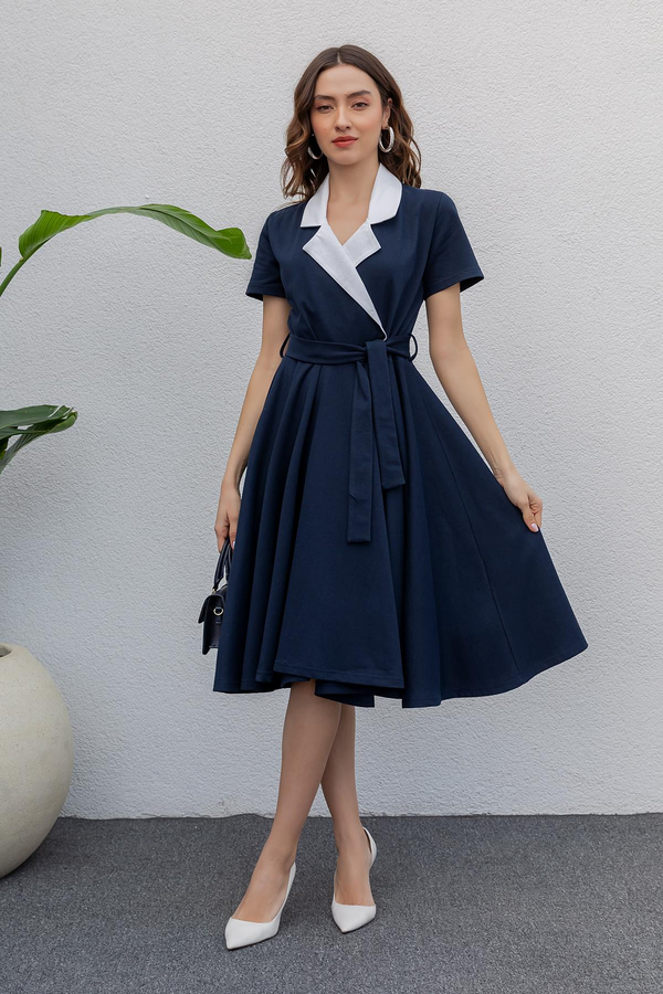 Navy Dress