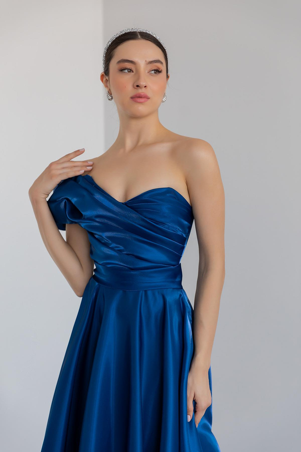 Blue Evening Dress