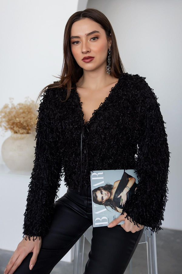 Premium Hırka - SİYAH