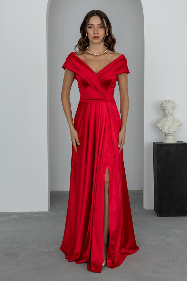 Red Evening Dress