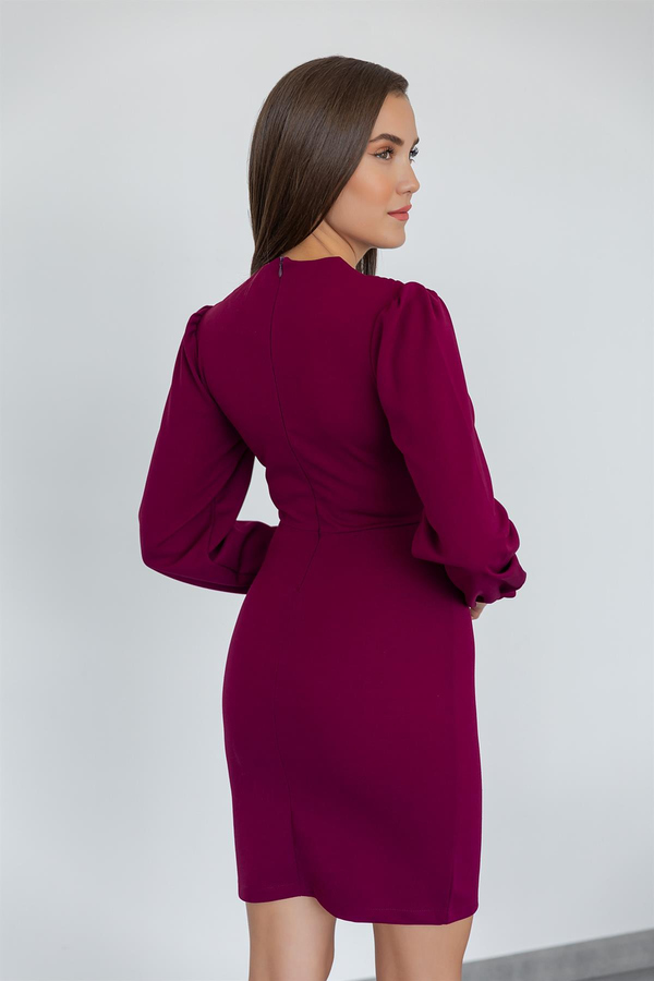 Taş Tokalı Mini Elbise - MÜRDÜM