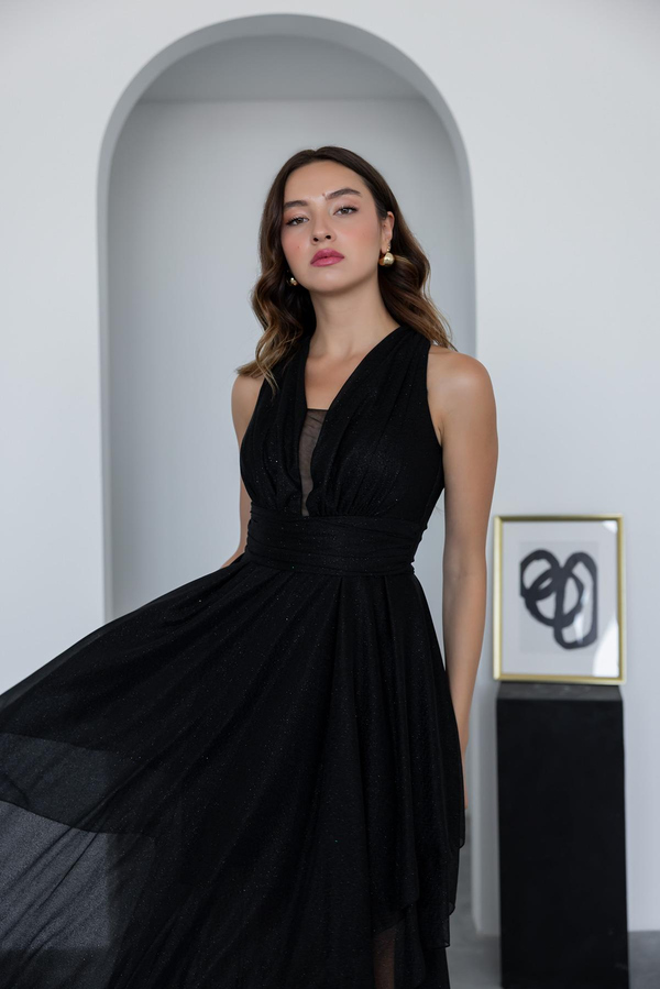 Black Evening Dress
