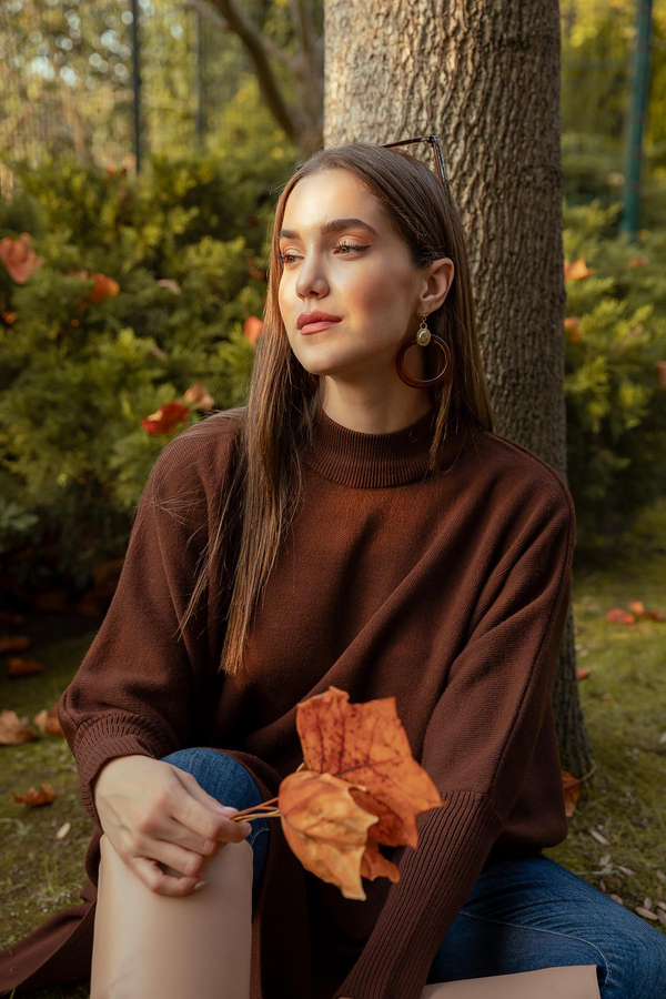 Brown Knitwear