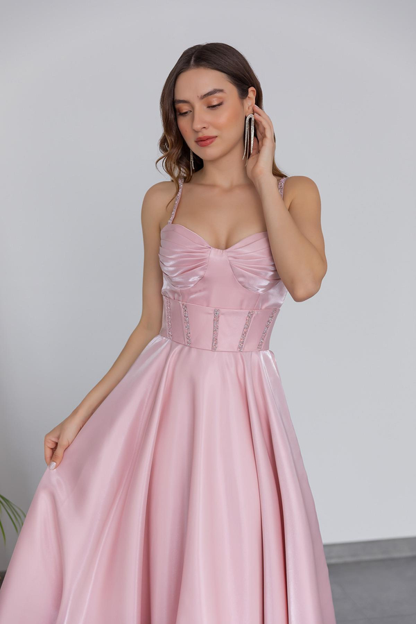 Powder color Evening Dress