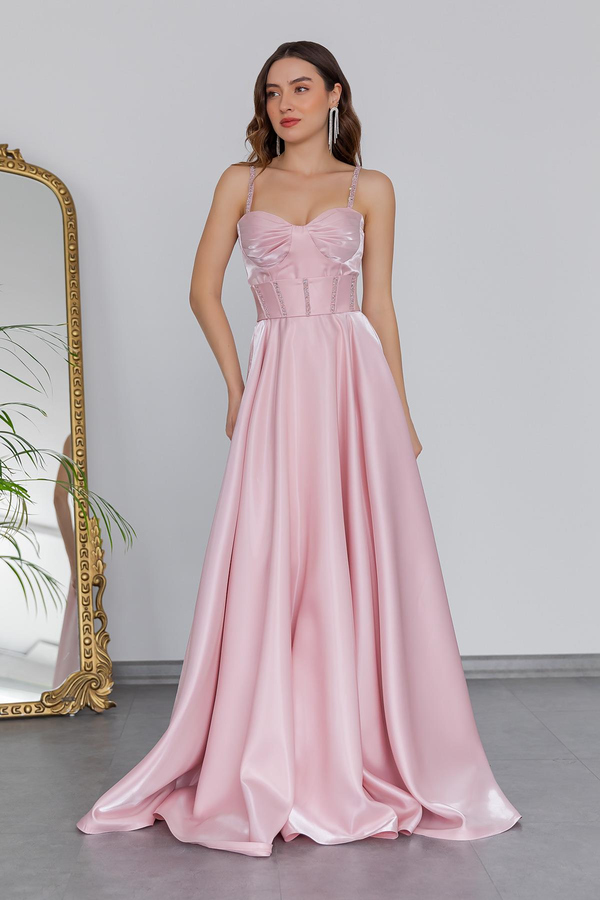 Powder color Evening Dress