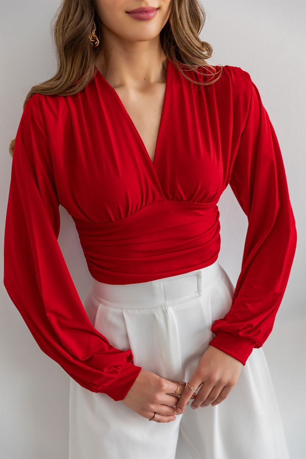 Red Blouse