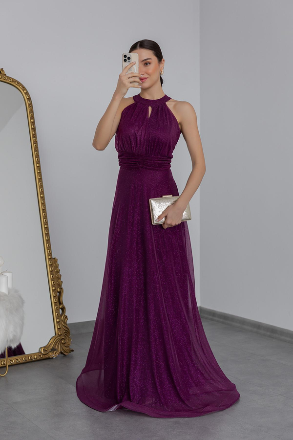 Damson Evening Dress