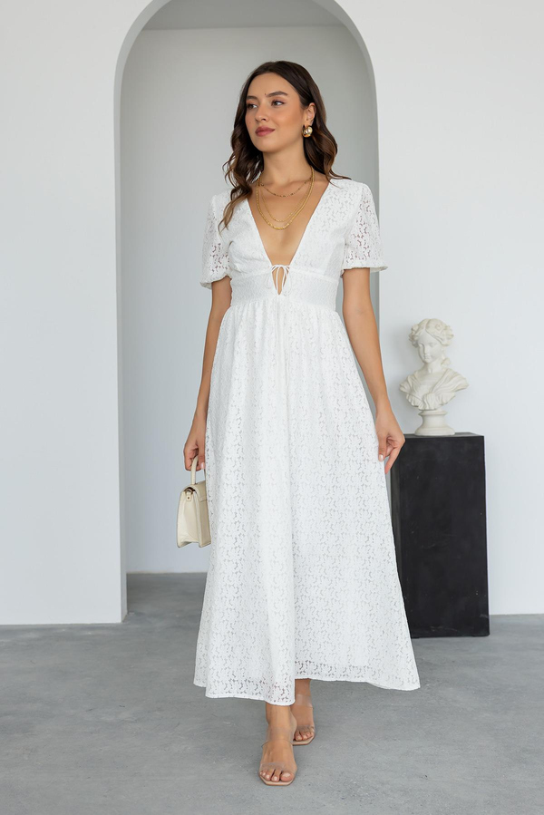 Cream Dress