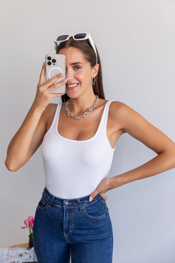 White Tank Top