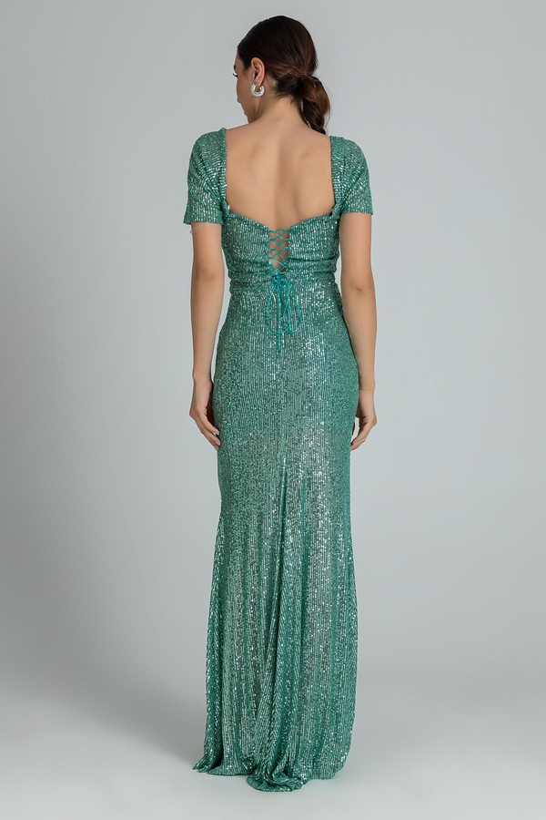 Green Evening Dress