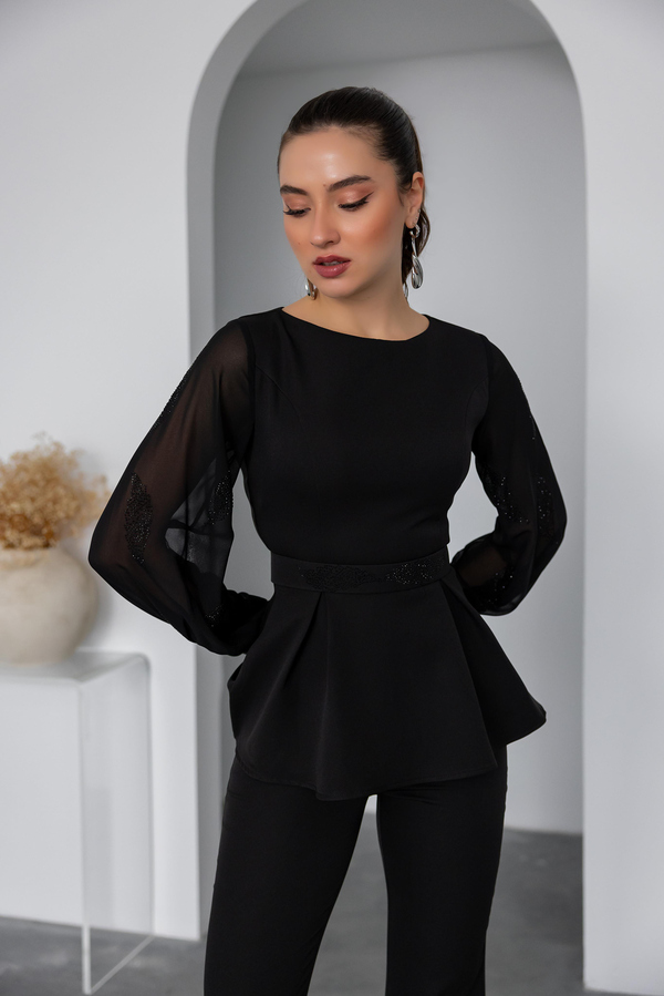 Kemerli Premium Takım - SİYAH