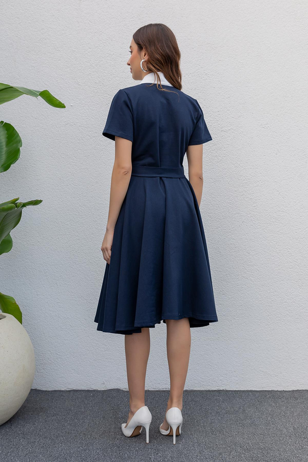 Navy Dress