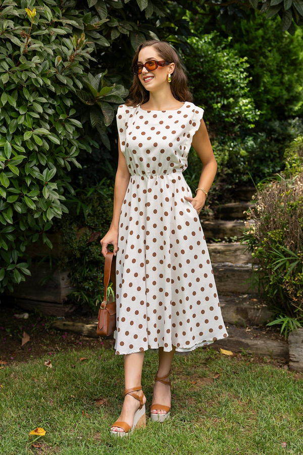 Bej Dress
