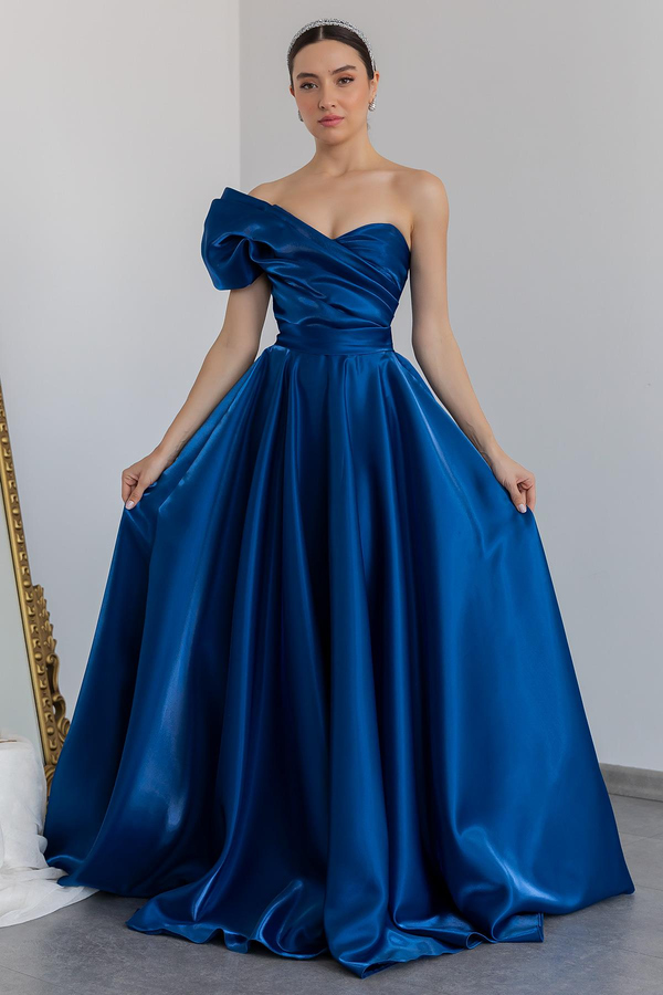 Blue Evening Dress