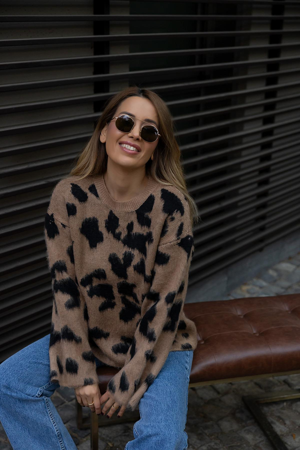 Oversize Leopar Kazak - TABA