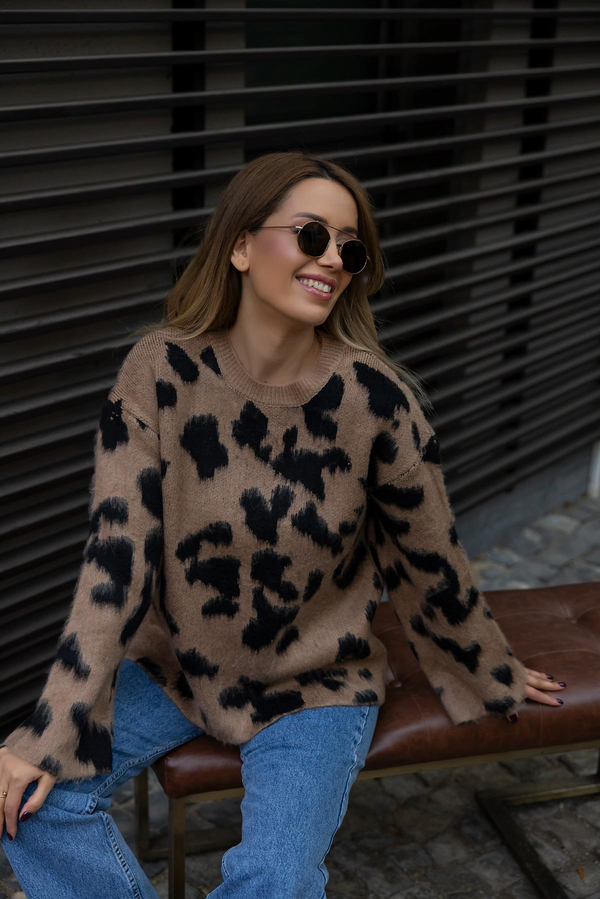Oversize Leopar Kazak - TABA