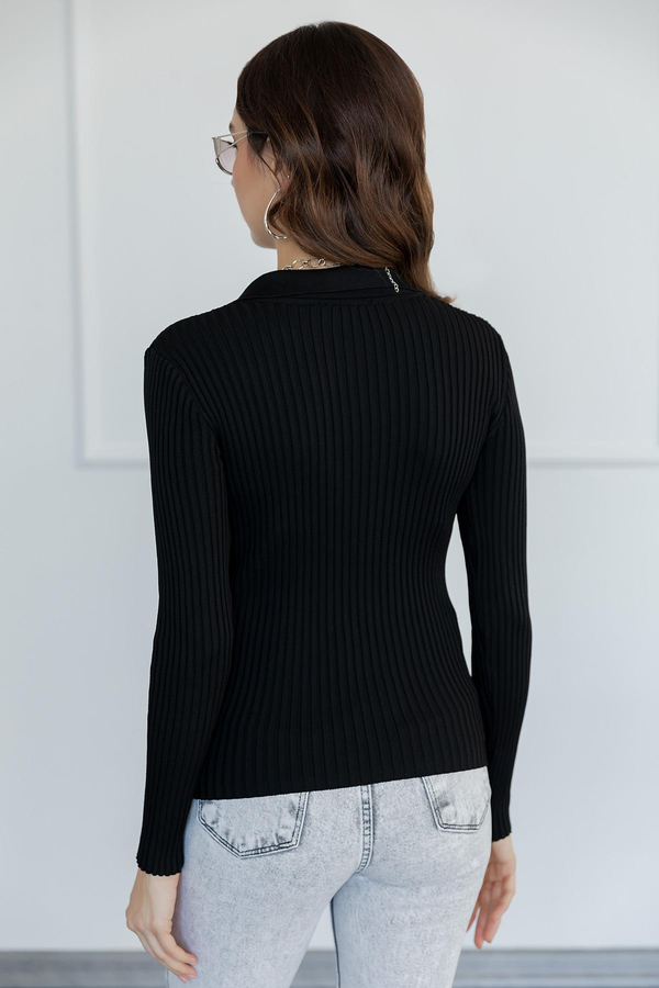 Black Knitwear