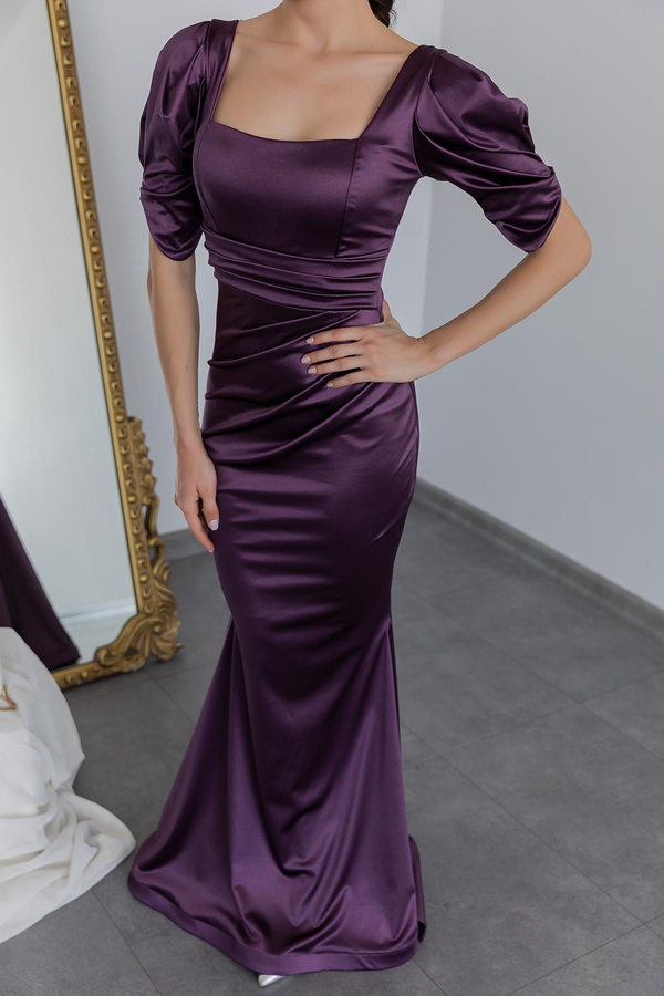Purple Evening Dress