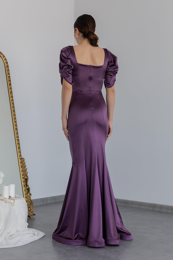 Purple Evening Dress