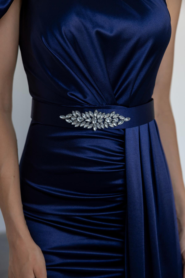 Navy Evening Dress