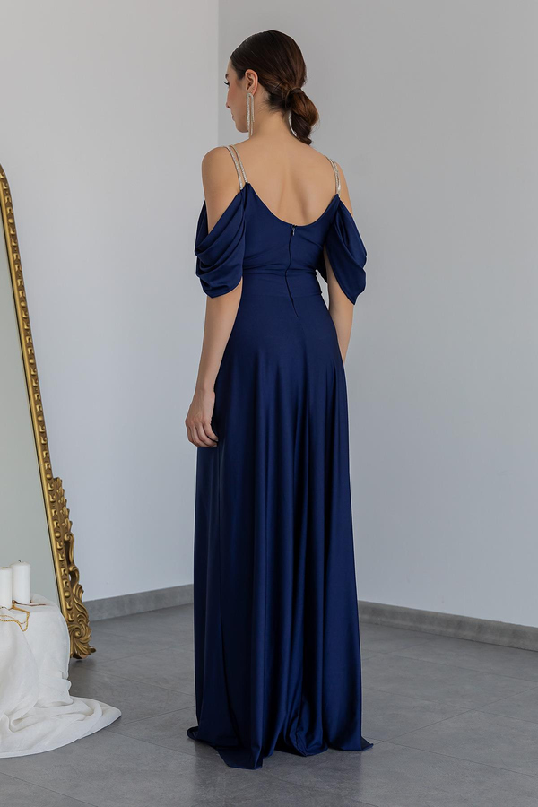 Navy Evening Dress