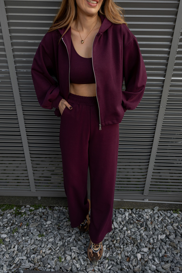 3'lü Modal Takım - BORDO