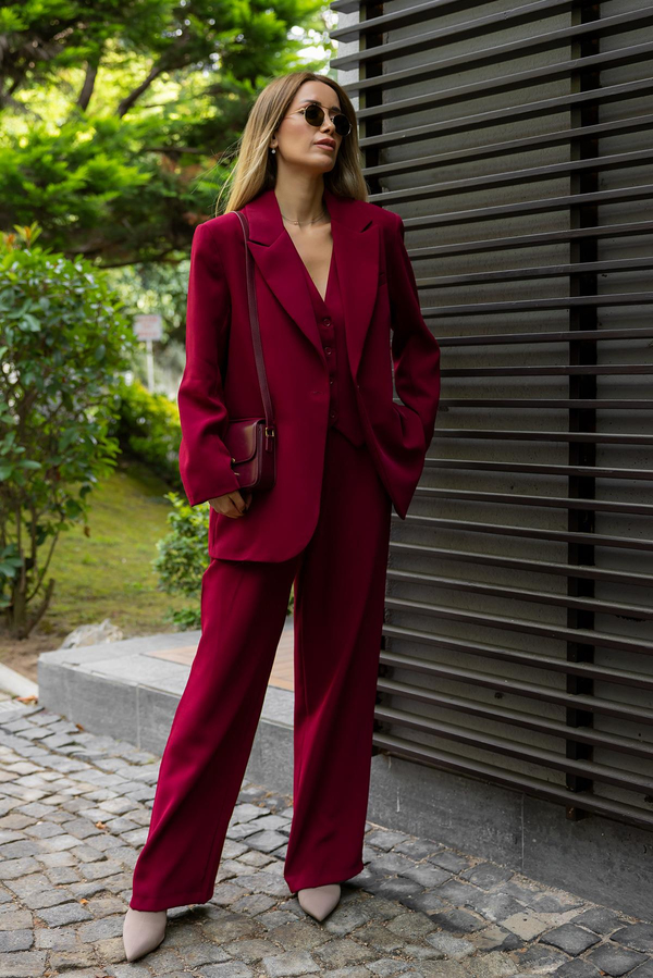 3'lü Takım - BORDO