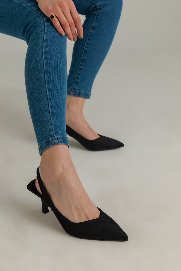 Schwarz High Heels