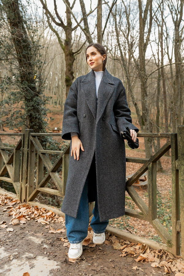 Noir Manteaux et Vestes