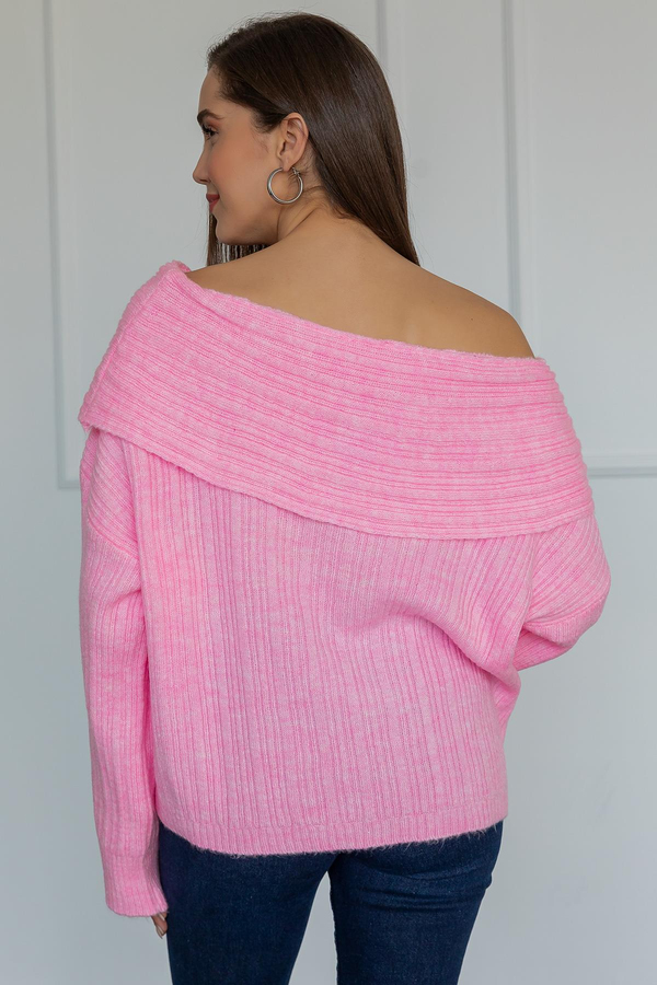 Basic Madonna Yaka Kazak - PEMBE